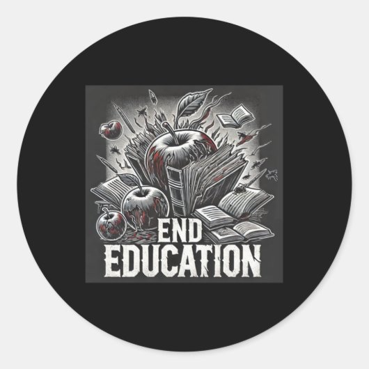 Sticker Eindonderwijs (Voorkant)