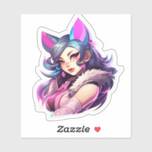 Sticker Enchanting Gaze