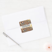 Sticker 'Energiebesparende Modus' – Gezellige Webc (Envelop)