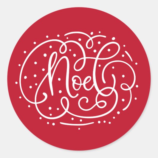 Sticker Envelope Seal Holiday (Voorkant)