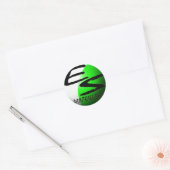 sticker ES paintball green (Envelop)