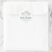 sticker etiket voor Homemade body butter (Tas)