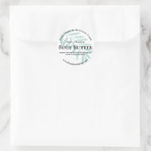 sticker etiket voor Homemade body butter (Tas)
