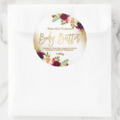 sticker etiket voor Homemade body butter (Tas)