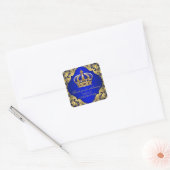 Sticker Favor voor Prince Baby Shower (Envelop)