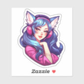 Sticker Feline Enigma (Vel)