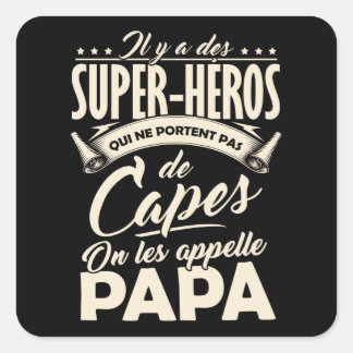 Sticker Fest of Fathers - Papa Super Hero