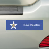 Sticker Flag of Houston City, VS (Op auto)