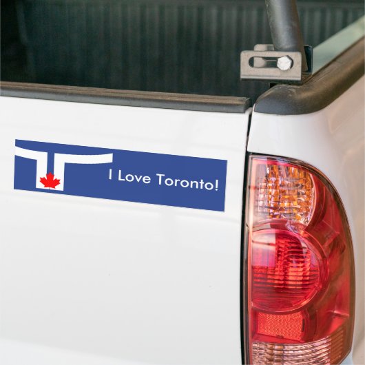 Sticker Flag of Toronto, Canada (Op Truck)