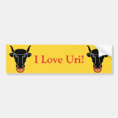 Sticker Flag of Uri, Switzerland (Voorkant)