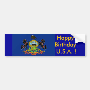 Sticker Flag uit Pennsylvania