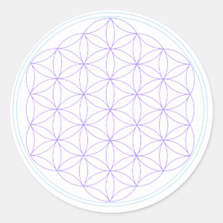 Sticker Flower of Life watervitalizer