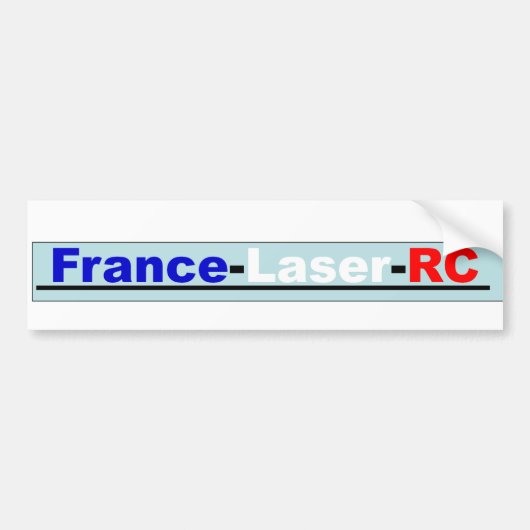 Sticker France Laser RC (Voorkant)