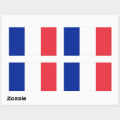Sticker "Franse vlag". (Vel)