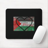 Sticker Free Palestine Now Muismat (Met muis)