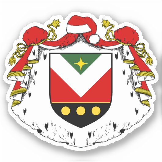 Sticker - Full Claus Ambassadeur Crest (Voorkant)