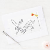 Sticker, Gage's Heaven Worrior #1 Rechthoekige Sticker (Envelop)