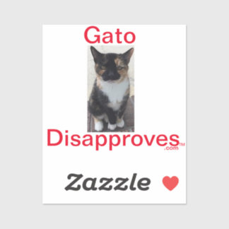Sticker Gato keurt dit af