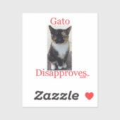 Sticker Gato keurt dit af (Vel)