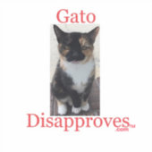 Sticker Gato keurt dit af (Voorkant)