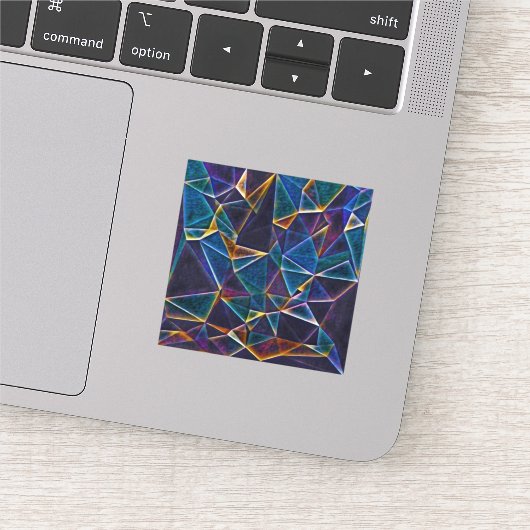 Sticker gebroken bellen (Detail)