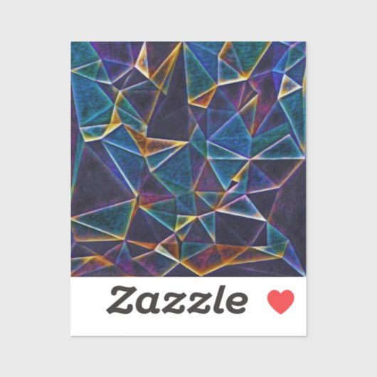 Sticker gebroken bellen (Vel)