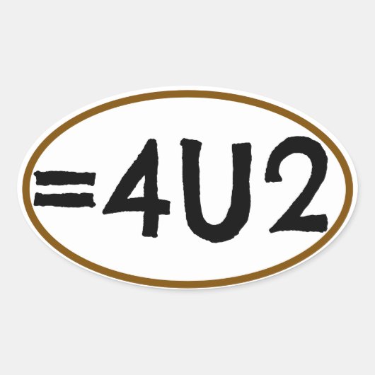 STICKER GELIJKHEID (Voorkant)