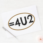 STICKER GELIJKHEID (Envelop)