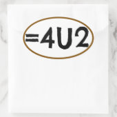 STICKER GELIJKHEID (Tas)
