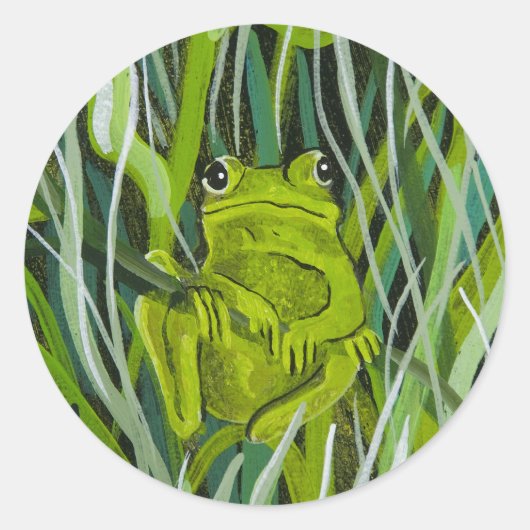 Sticker ~ "Gewoon rondhangen" (Voorkant)