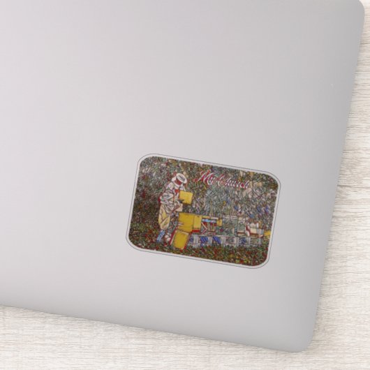 Sticker Glas in lood voor bijenteelt (Detail)