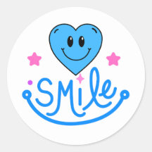 Sticker glimlach
