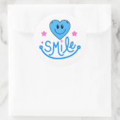 Sticker glimlach (Tas)