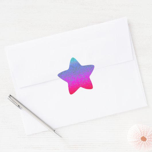 Sticker Glitter Star Dust (Envelop)