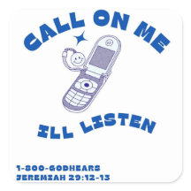 Sticker/God/Bid/Geloof/Geschenken/Aanmoediging