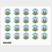 STICKER Golf Thema T-shirts het Seizoen Naam (Vel)