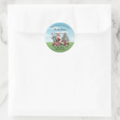 STICKER Golf Thema T-shirts het Seizoen Naam (Tas)