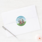 STICKER Golf Thema T-shirts het Seizoen Naam (Envelop)