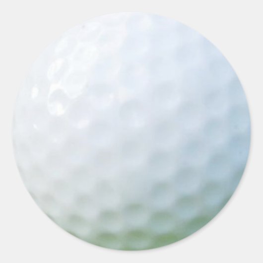 Sticker/Golfing Ronde Sticker (Voorkant)