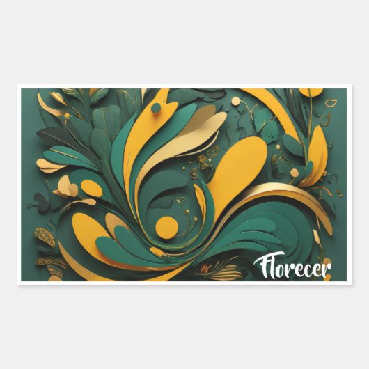 Sticker Grande Arte Biodiversidad Viva (Voorkant)