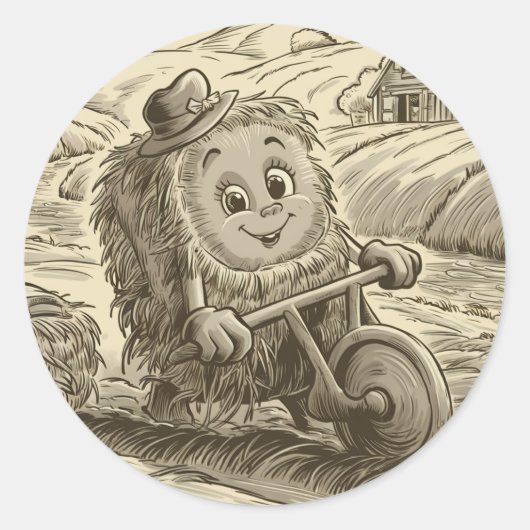 Sticker grappig (Voorkant)