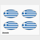 Sticker Griekse olievlag (Vel)