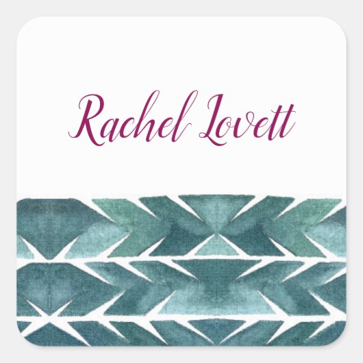 Sticker groene cactus texture (Voorkant)