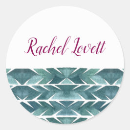 Sticker groene cactus texture