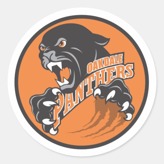 Sticker, groot ronde sticker (Voorkant)