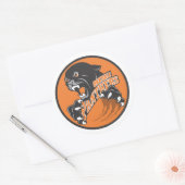 Sticker, groot ronde sticker (Envelop)