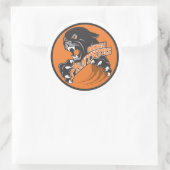 Sticker, groot ronde sticker (Tas)