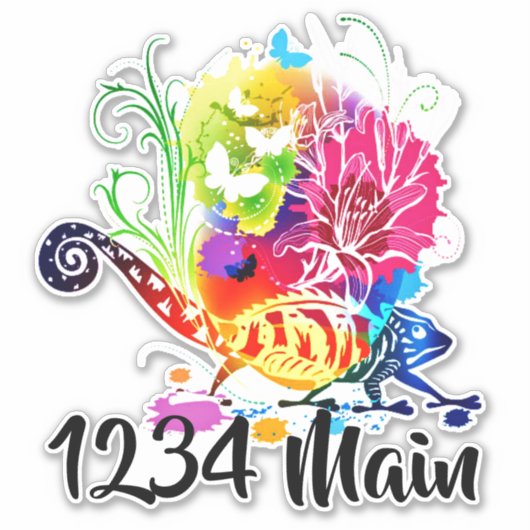 Sticker hagedibrievenbus (Voorkant)