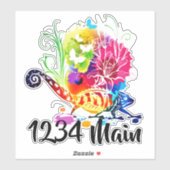 Sticker hagedibrievenbus (Vel)