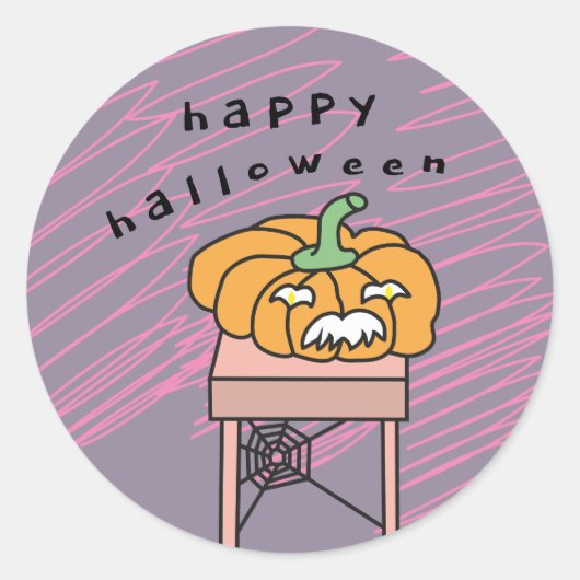 Sticker halloween (Voorkant)